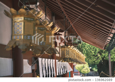 [Shitennoji Temple] Beautiful scenery of a historic temple that represents Osaka 136962089