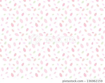 Pale pink flower pattern vector background illustration Pale pink flower pattern vector background illustration 136962159