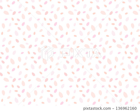 Pink cherry blossom petal seamless pattern vector 136962160
