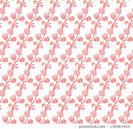 seamless pattern with flowers seamless pattern with flowers 136963403