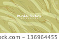 Nature Marble Texture Background with Abstract Wavy Lines. 136964455