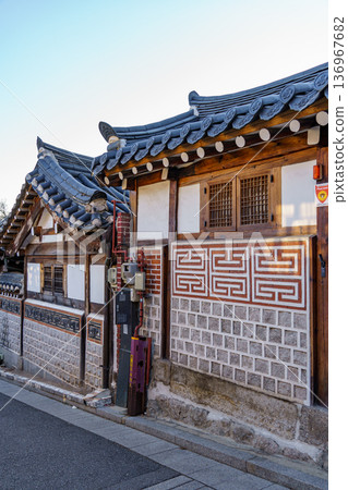 the city of Seoul in South korea the city of Seoul in South korea 136967682