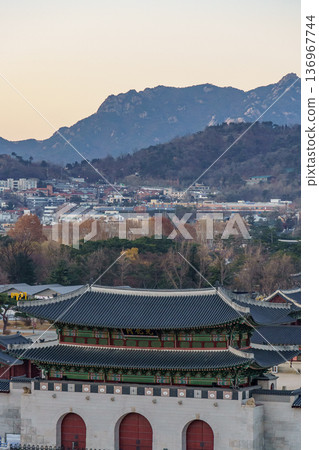 the city of Seoul in South korea the city of Seoul in South korea 136967744