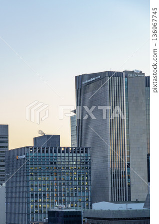 the city of Seoul in South korea 136967745