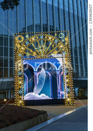 seoul city in south korea 136968607