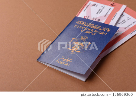 Jordan passport, Jordanian visa for international travel and vacation. Jordanian passport 136969360