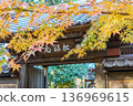 Tokyo in japan at autumn time 136969615