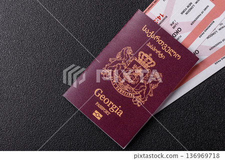 Georgia passport, Georgian visa for international travel and vacation. Georgian passport Georgia passport, Georgian visa for international travel and vacation. Georgian passport 136969718