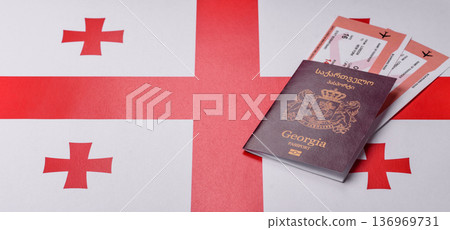 Georgia passport, Georgian visa for international travel and vacation. Georgian passport Georgia passport, Georgian visa for international travel and vacation. Georgian passport 136969731