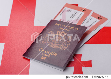 Georgia passport, Georgian visa for international travel and vacation. Georgian passport Georgia passport, Georgian visa for international travel and vacation. Georgian passport 136969733