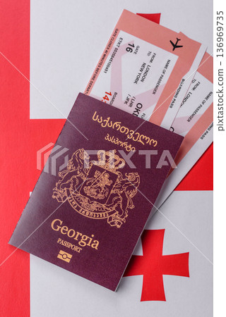 Georgia passport, Georgian visa for international travel and vacation. Georgian passport Georgia passport, Georgian visa for international travel and vacation. Georgian passport 136969735