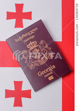 Georgia passport, Georgian visa for international travel and vacation. Georgian passport Georgia passport, Georgian visa for international travel and vacation. Georgian passport 136969739
