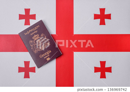 Georgia passport, Georgian visa for international travel and vacation. Georgian passport Georgia passport, Georgian visa for international travel and vacation. Georgian passport 136969742