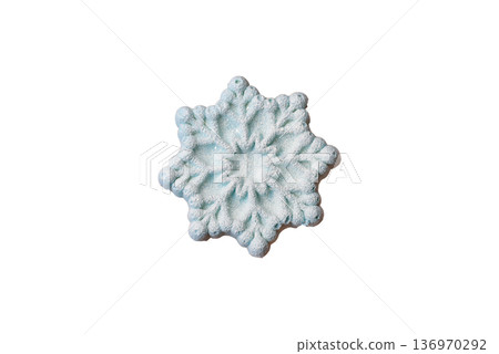 Christmas mochi, mooncake, or cheesecake shaped like a snowflake. Christmas mochi or cheesecake Christmas mochi, mooncake, or cheesecake shaped like a snowflake. Christmas mochi or cheesecake 136970292