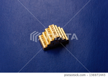 Gold bars or ingots as a tool for balance, financial investment, and savings. Gold bars Gold bars or ingots as a tool for balance, financial investment, and savings. Gold bars 136971443