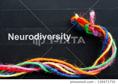 Neurodiversity as a knot of colorful threads. Cognitive diversity. 136971750