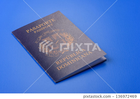 Dominican republic passport, visa for international travel and vacation. Dominican passport Dominican republic passport, visa for international travel and vacation. Dominican passport 136972469