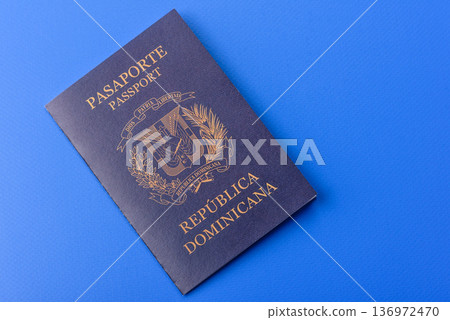Dominican republic passport, visa for international travel and vacation. Dominican passport Dominican republic passport, visa for international travel and vacation. Dominican passport 136972470