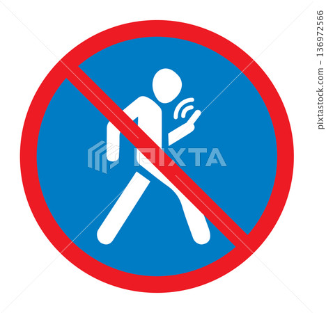 Mobile phone. Vector symbol 136972566