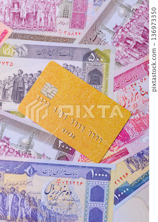 A credit card for contactless cashless payments via a terminal or online. A credit card A credit card for contactless cashless payments via a terminal or online. A credit card 136973350