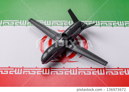 Iranian drone unmanned autonomous technology of espionage and strikes on the enemy, Iran defense 136973672