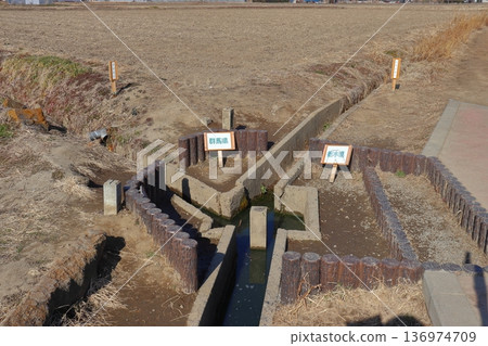 栃木縣，群馬縣，埼玉縣的三個縣的邊界 136974709