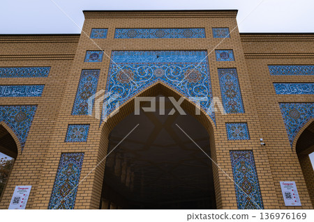 有日本公墓的 Yakkasarai 清真寺在烏茲別克斯坦 136976169