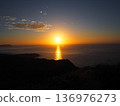 從鑽石山頂峰看的日出 136976273