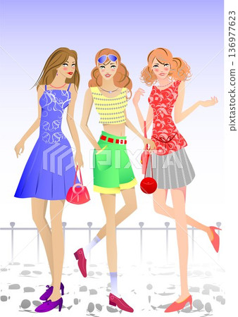 Women, Fashion, Spring, Summer Women, Fashion, Spring, Summer 136977623