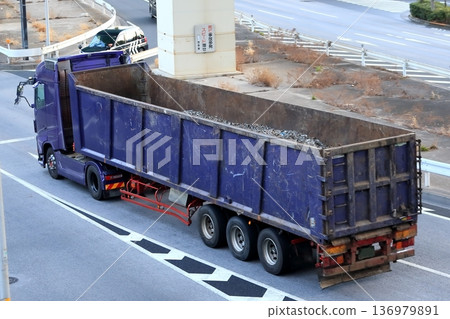 scrap transport vehicle scrap transport vehicle 136979891