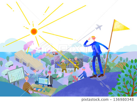 Images of various professions Images of various professions 136980348
