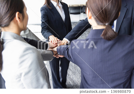 Business team unity Business team unity 136980870