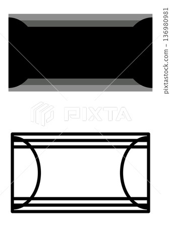 Luxurious black label frame and modern decorative frame set, index plate and rectangular label Luxurious black label frame and modern decorative frame set, index plate and rectangular label 136980981