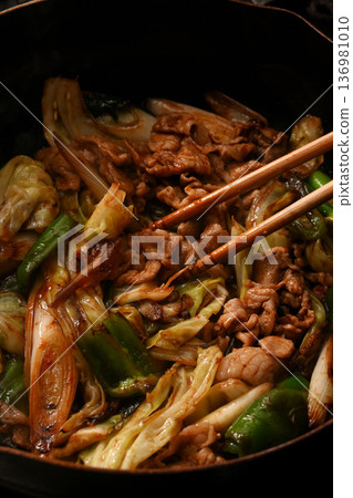 Cooking Twice Cooked Pork Cooking Twice Cooked Pork 136981010