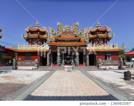 South China style temple South China style temple 136981097