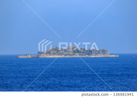 長崎市 - 從野母崎水仙山眺望軍艦島 - 恐龍博物館 136981941