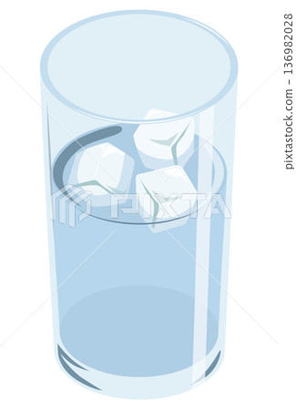 一杯冰水 - 等距 136982028