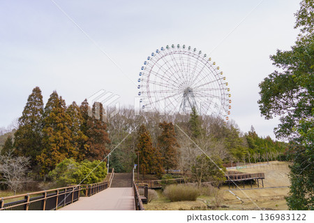[Nagakute City, Aichi Prefecture] Ferris wheel at Expo 2005 Aichi Commemorative Park 136983122