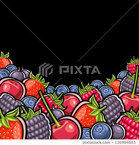 Vector illustration of Berries 136984683