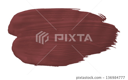 brown brush isolated on transparent background brown brush watercolor brown brush isolated on transparent background brown brush watercolor 136984777