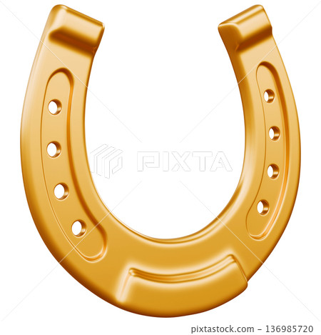 Golden Horseshoe 3D Render 136985720