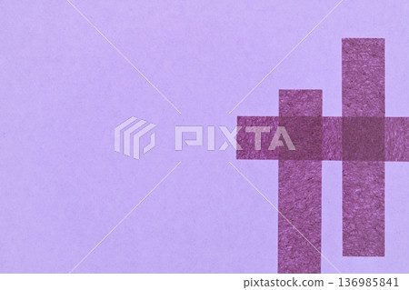 Washi art [background material] 136985841