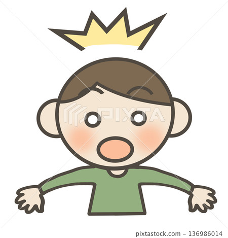 Surprised Japanese boy 136986014