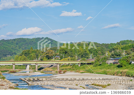 Scenery of Morimachi (Shizuoka Prefecture) Scenery of Morimachi (Shizuoka Prefecture) 136986039