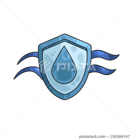 Illustration of Water Protection 136986547