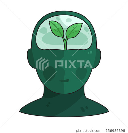 Illustration of Eco Awareness Illustration of Eco Awareness 136986896