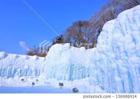 Lake Shikotsu Ice Festival Lake Shikotsu Ice Festival 136986914