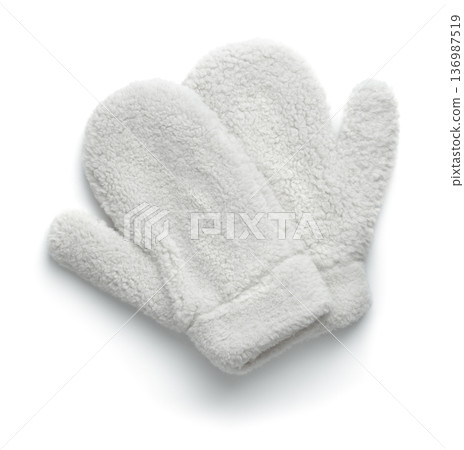 Fluffy faux fur winter mittens Fluffy faux fur winter mittens 136987519