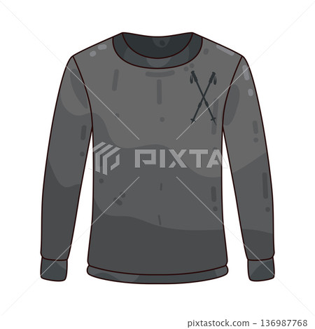 Illustration of Thermal Wear 136987768