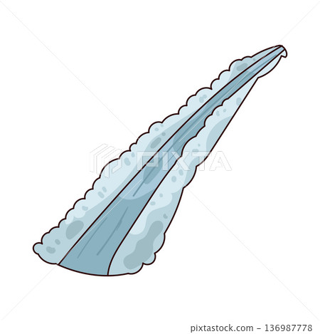 Illustration of Snow Trail 136987778